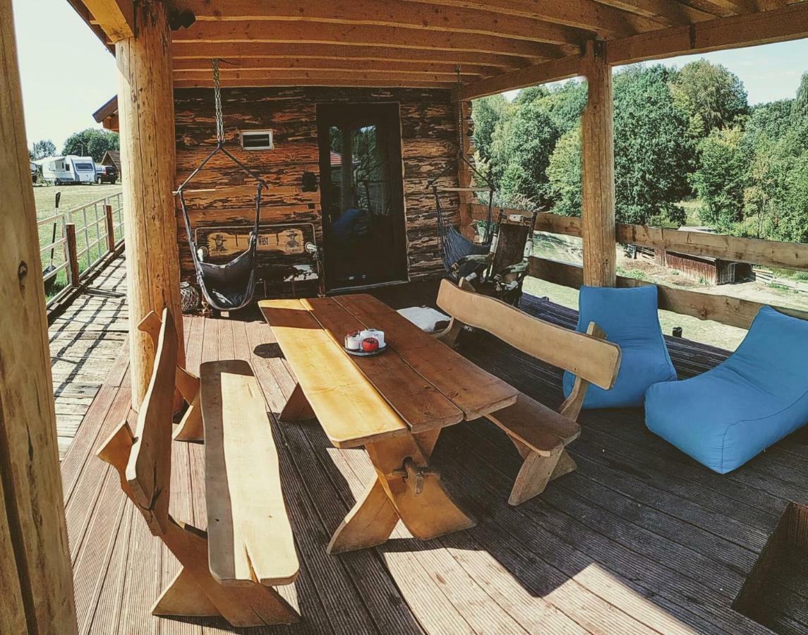Вилла Rancho Zapotoczny Лагув Экстерьер фото